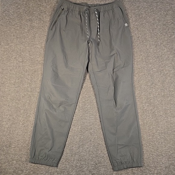 L.L. Bean Mens Large 30 Inseam Green Multisport Tech Joggers Athleisure 514097 - Picture 2 of 7